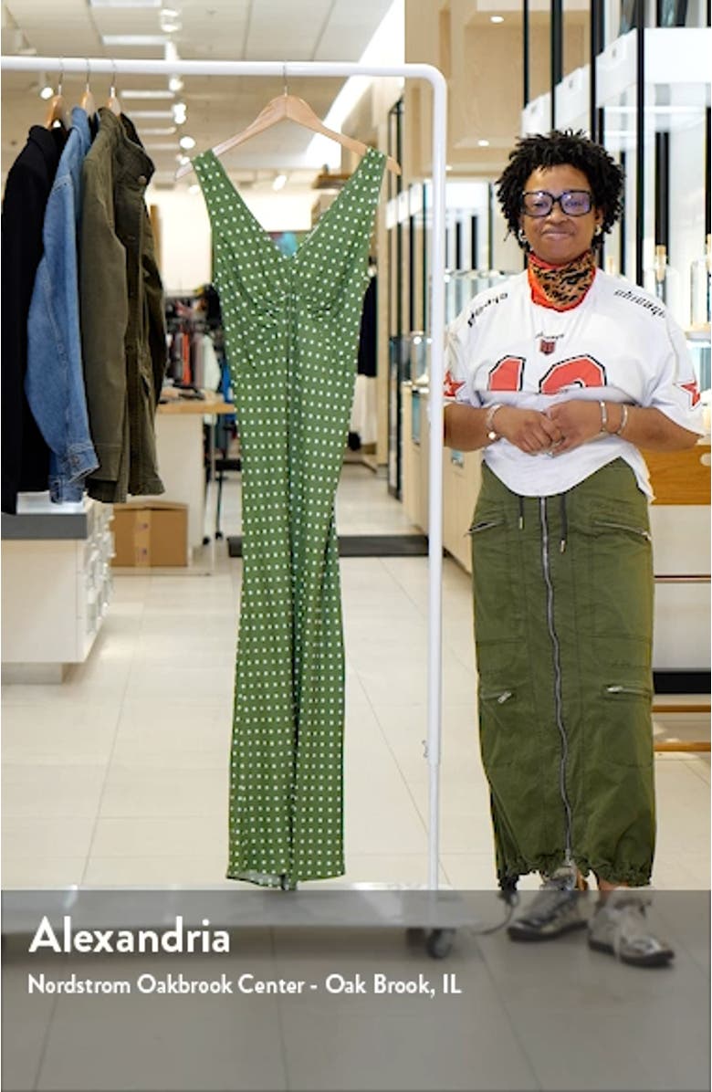 V-Neck Empire Waist Maxi Dress, sales video thumbnail