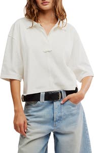 Free People Denmark Polo Top