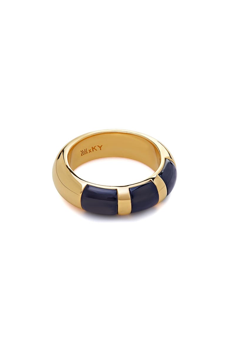 x Kate Young Onyx Ring, Alternate, color, 18K GOLD VERMEIL