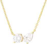 Untamed Petals Eternity Crystal Necklace
