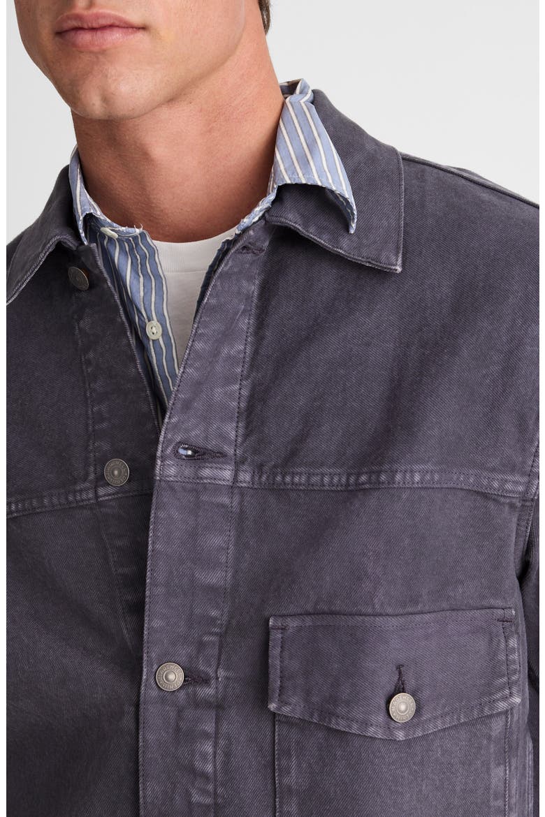 Garment Dye Denim Jacket, Alternate, color, INDUSTRIAL BLUE