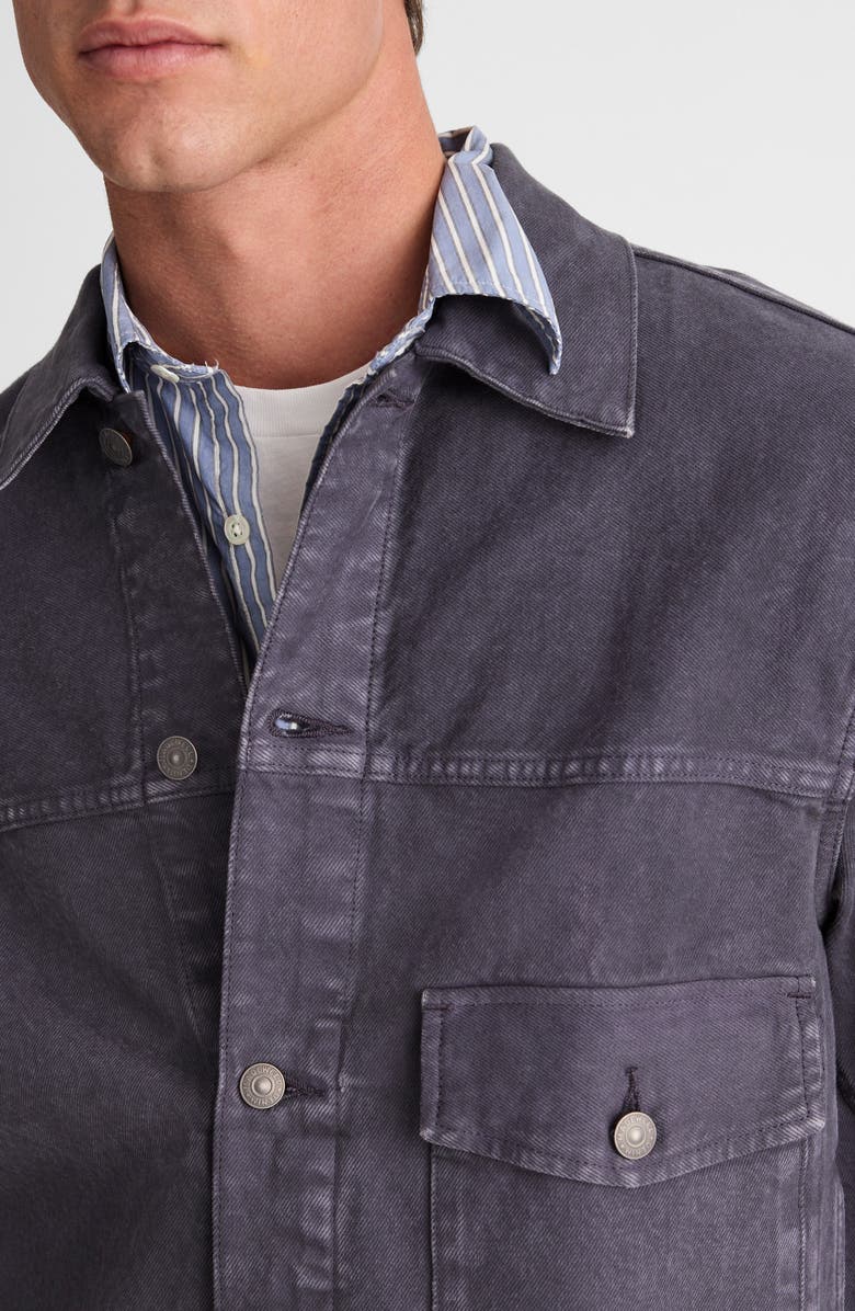 Madewell Garment Dye Denim Jacket, Alternate, color, Industrial Blue