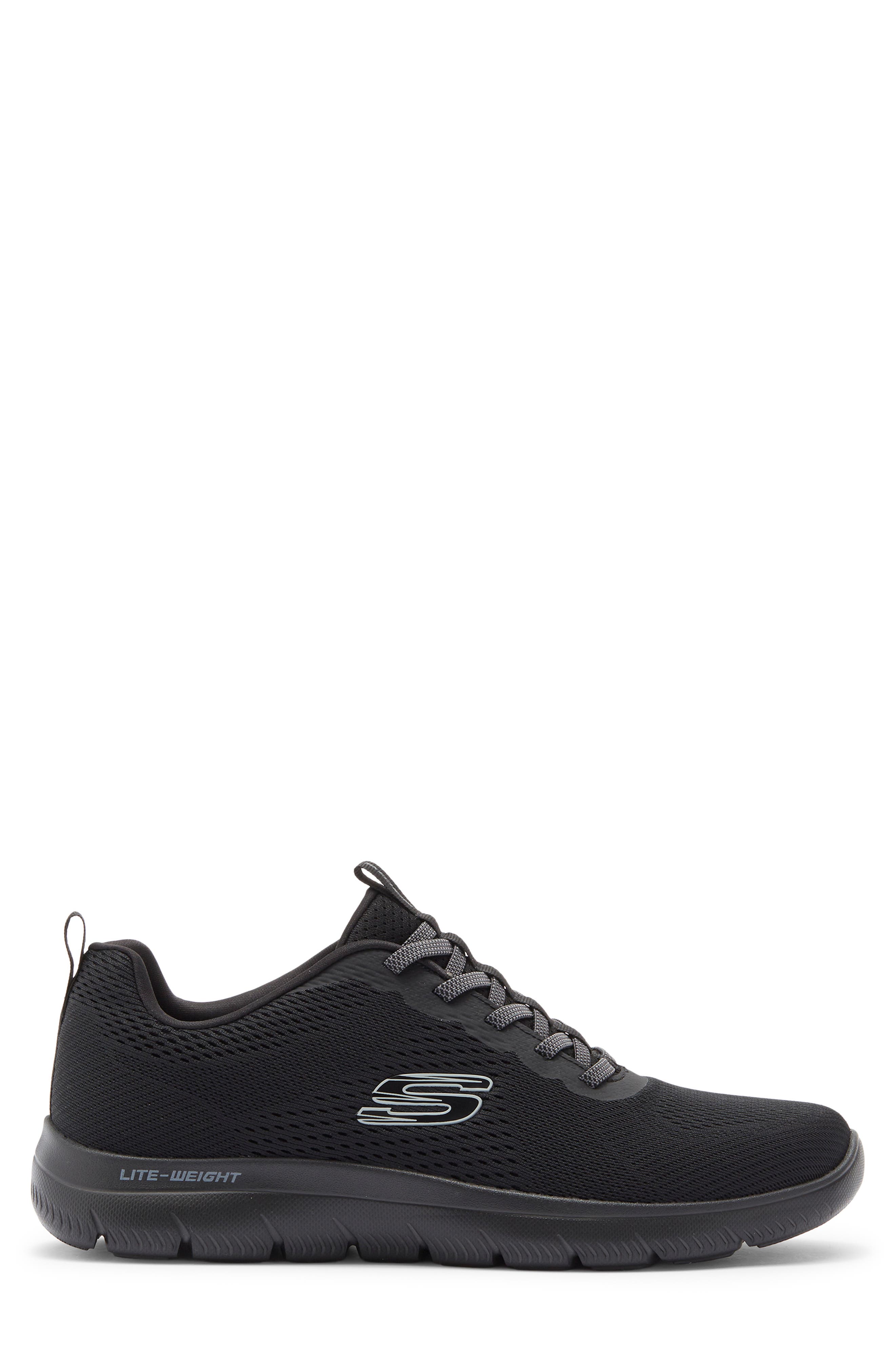 SKECHERS Summits - Eckler Slip-On Sneaker, Alternate, color, Black