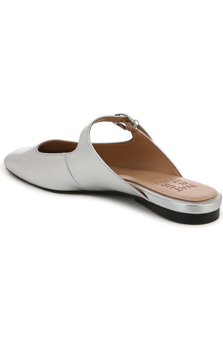 Naturalizer Apple Mary Jane Mule, Alternate, color, Metallic Silver