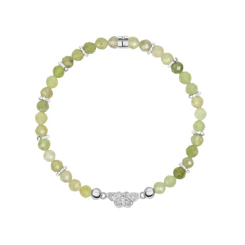 Karma And Luck Blissful Flight Jade Butterfly Bracelet