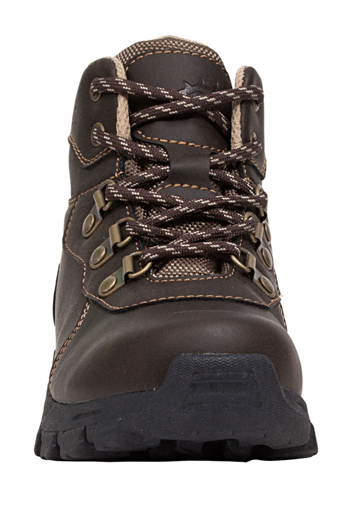 Deer Stags Gorp Lace-Up Boot, Alternate, color, Dk Brown/T