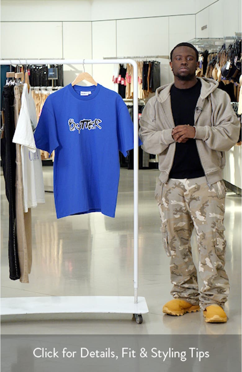 Radio Logo Cotton Graphic T-Shirt, sales video thumbnail