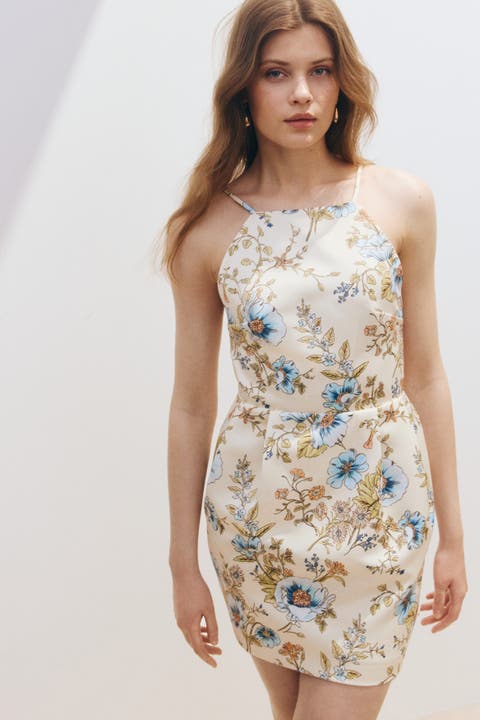 Open-back strappy dress