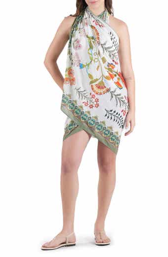 Vismaya Floral Cotton Scarf