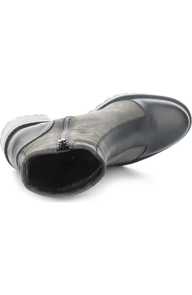 Bos. & Co. Ingrid Waterproof Bootie, Alternate, color, Black/ Anthracite