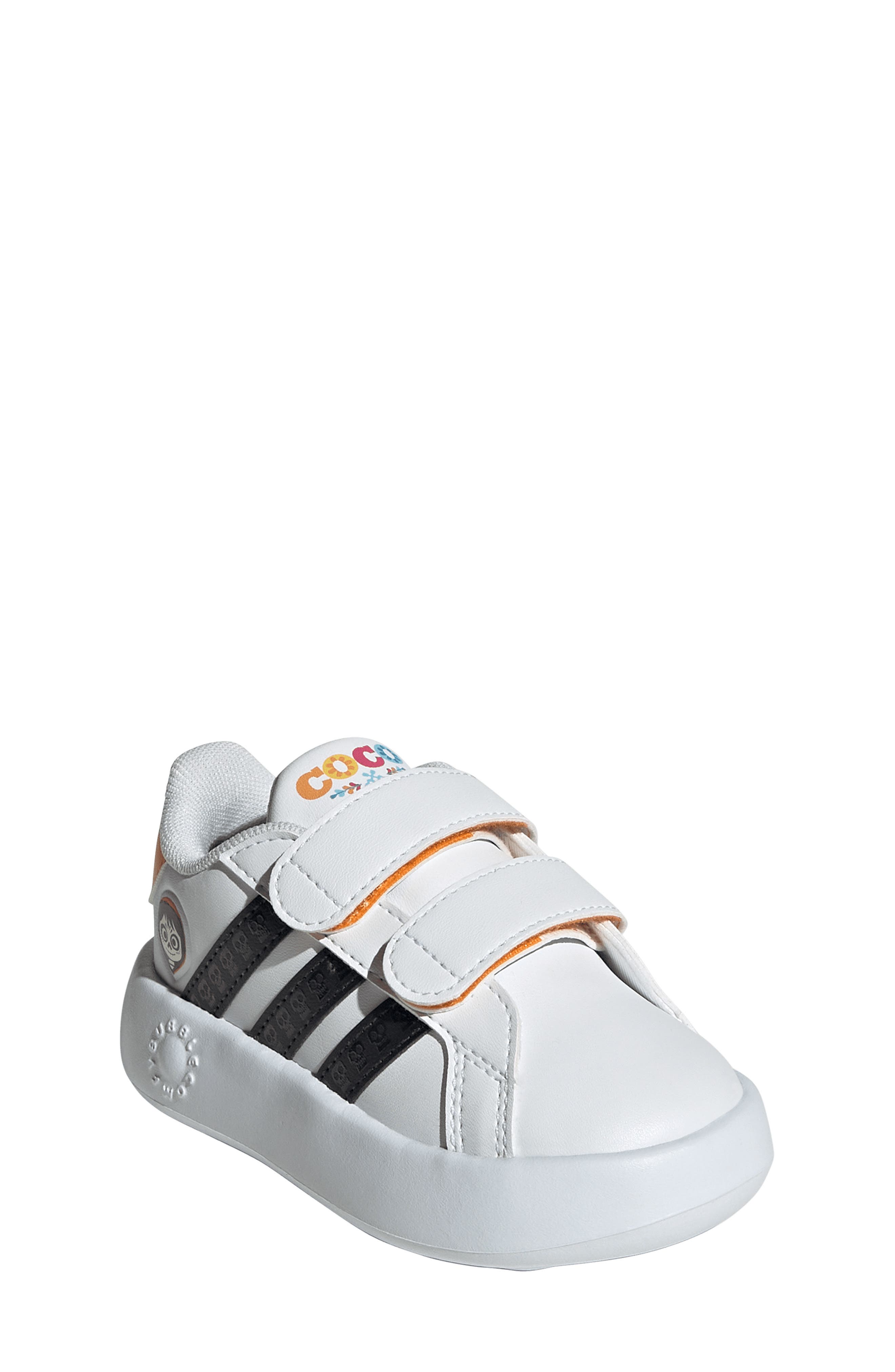 adidas x Disney<sup>®</sup> Kids' Grand Court Coco Sneaker, Main, color, 