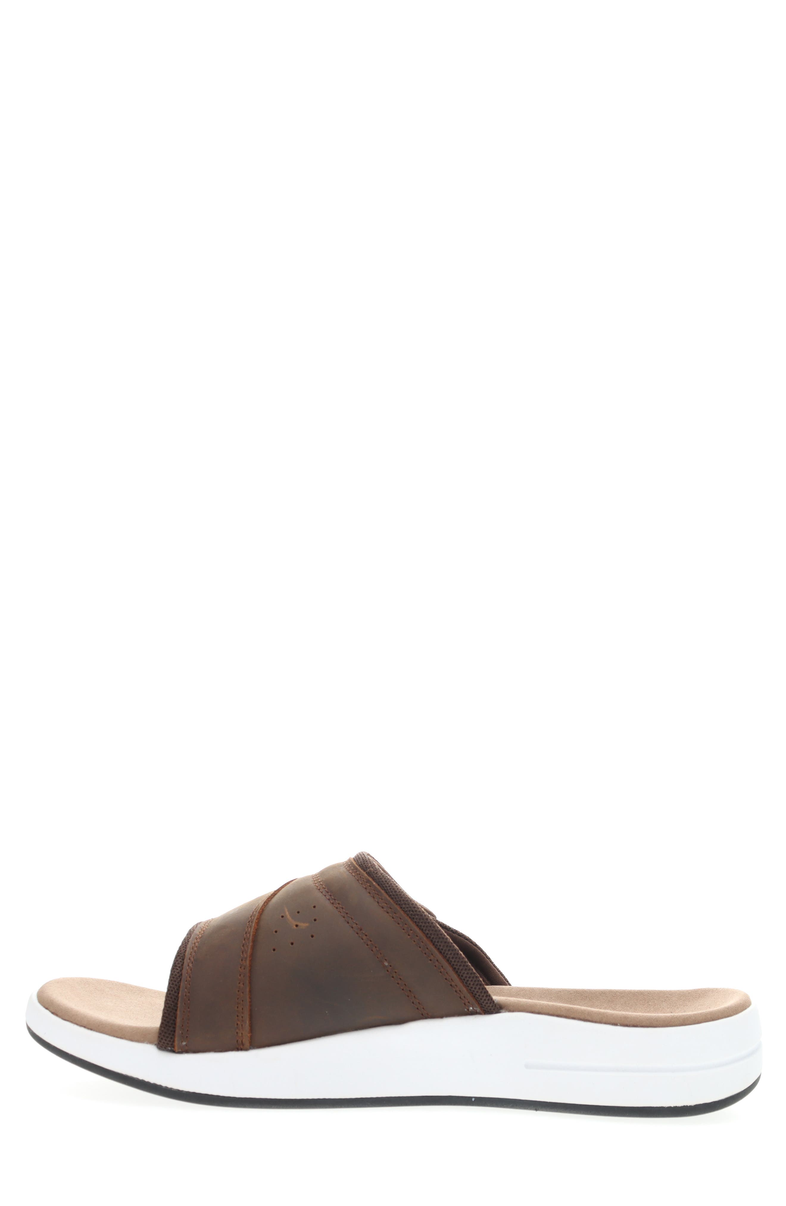 Emerson Slide Sandal, Alternate, color, BROWN