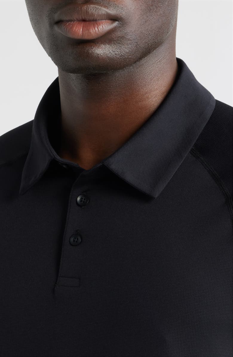 Zella Endurance Performance Polo, Alternate, color, Black