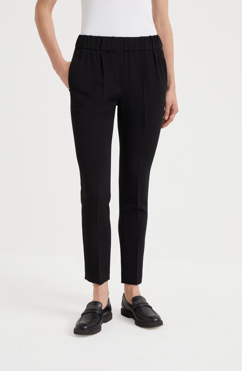 Brunello Cucinelli Tailored Jogger trousers, Alternate, color, 