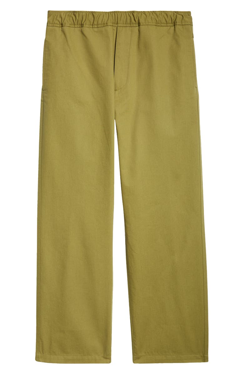 Moncler Cotton Sateen Sport Pants, Alternate, color, 