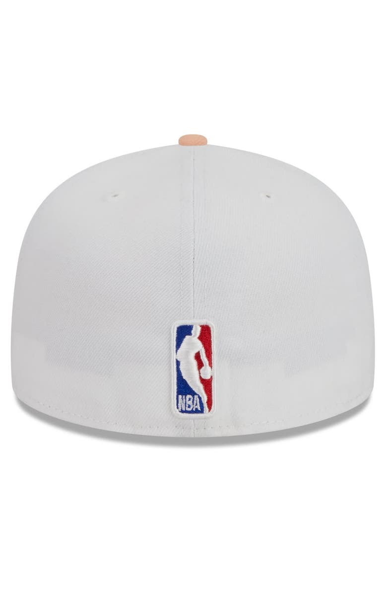 New Era Men's New Era  White/Pink San Antonio Spurs 2023/24 City Edition 59FIFTY Fitted Hat, Alternate, color, 