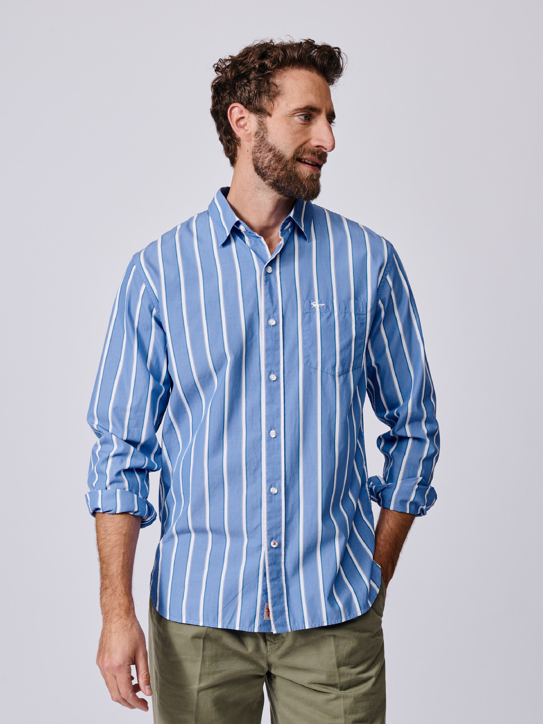 Gladstone Poplin Button-Down Shirt - image 3
