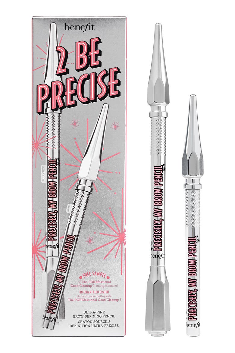 2 Be Precise Eyebrow Pencil Duo $41 Value, Main, color, SHADE 5