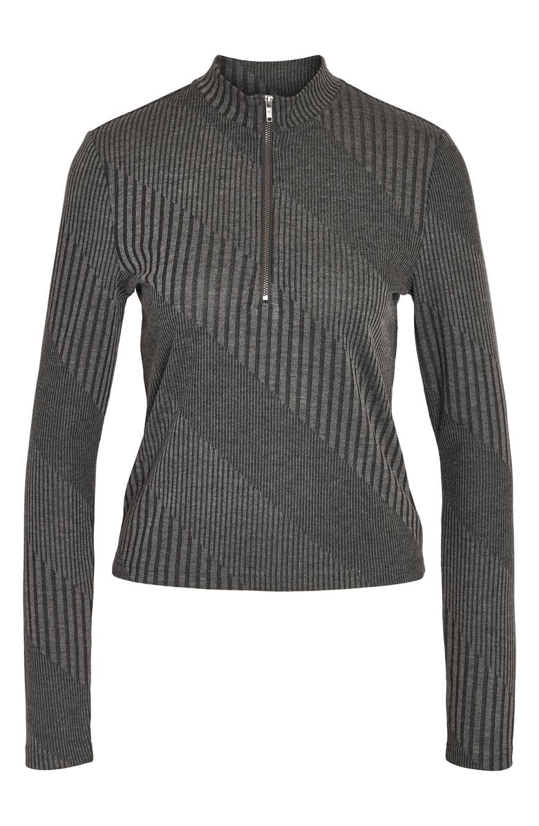 Noisy may Rib Mock Neck Pullover Sweater, Alternate, color, 