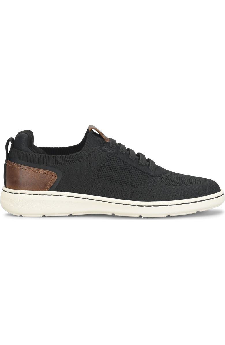 Børn Conrad III Sneaker, Alternate, color, Black Knit