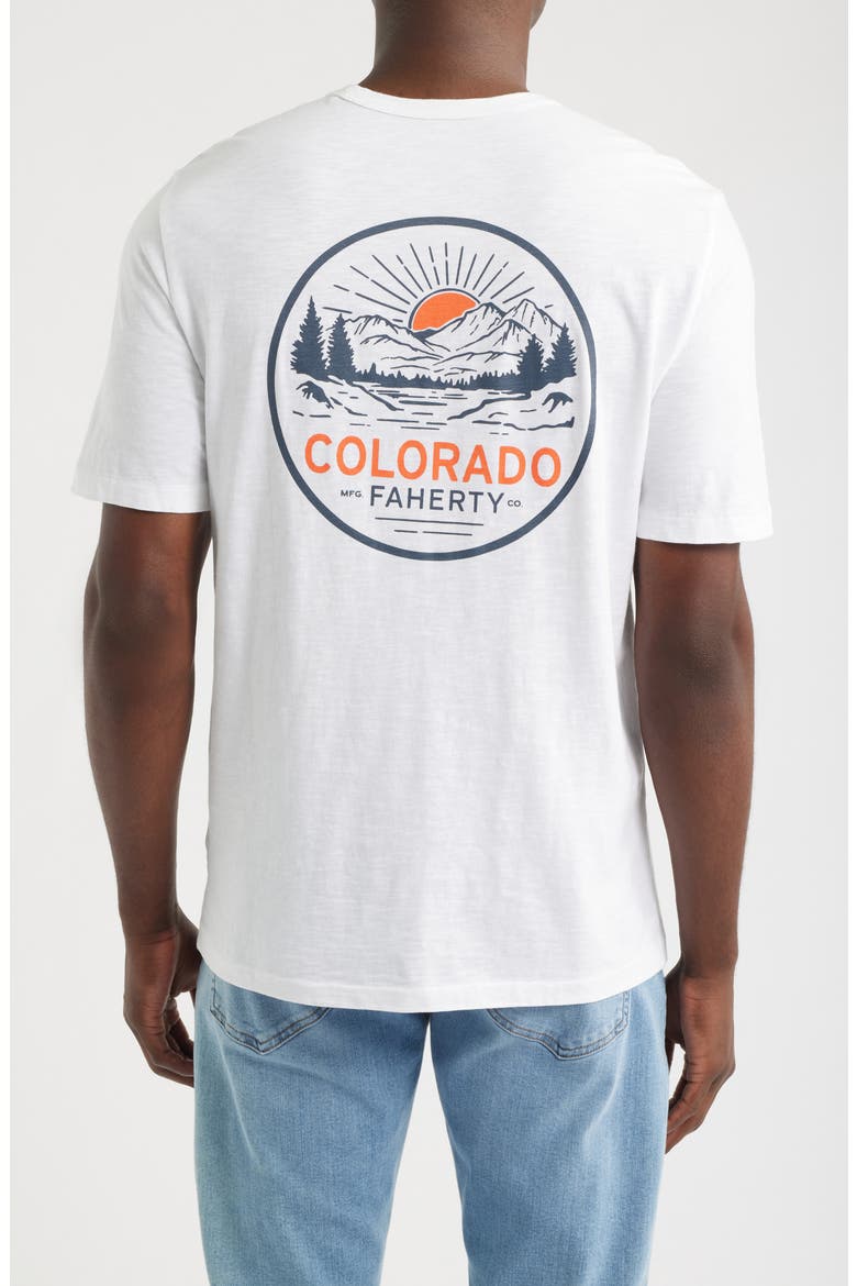 Sunwashed Colorado Graphic Pocket T-Shirt, Alternate, color, WHITE