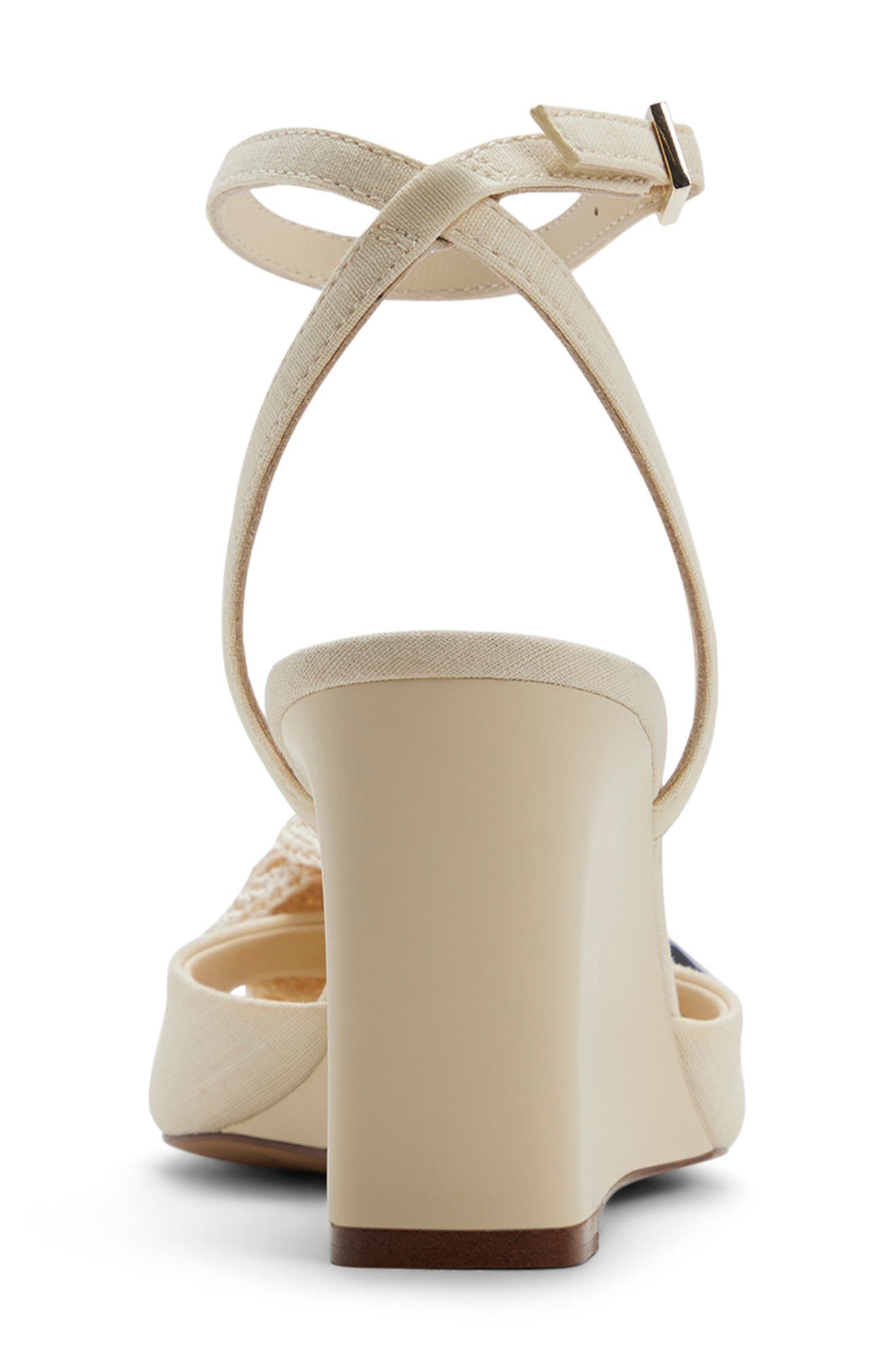 Ted Baker Bridge Ankle Strap Wedge Sandal, Alternate, color, 