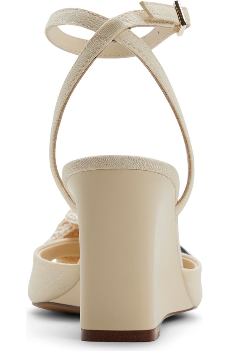 Ted Baker Bridge Ankle Strap Wedge Sandal, Alternate, color,