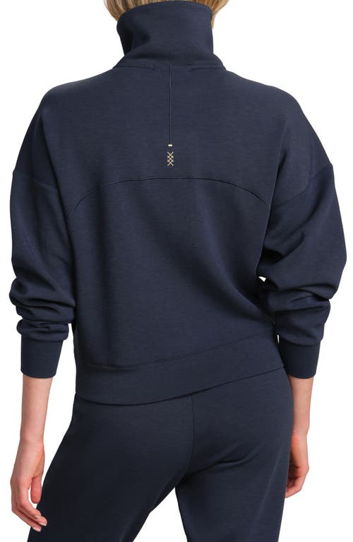 Rhone Dreamglow Half Zip In Blue
