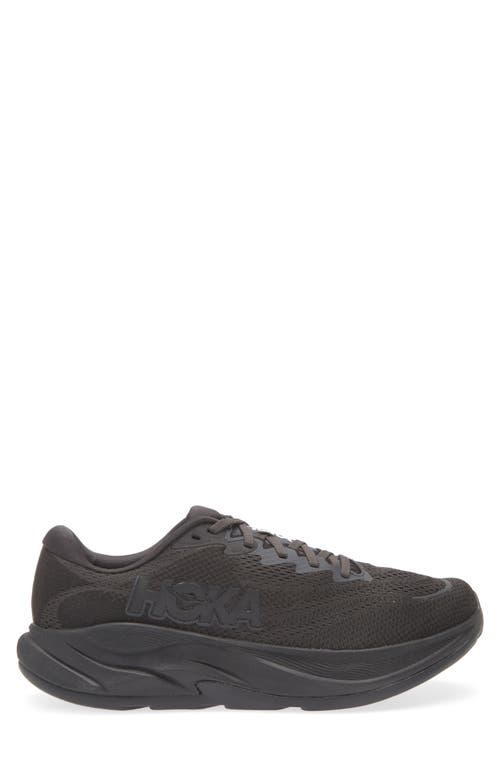 Hoka Rincon 4 Running Shoe In Black