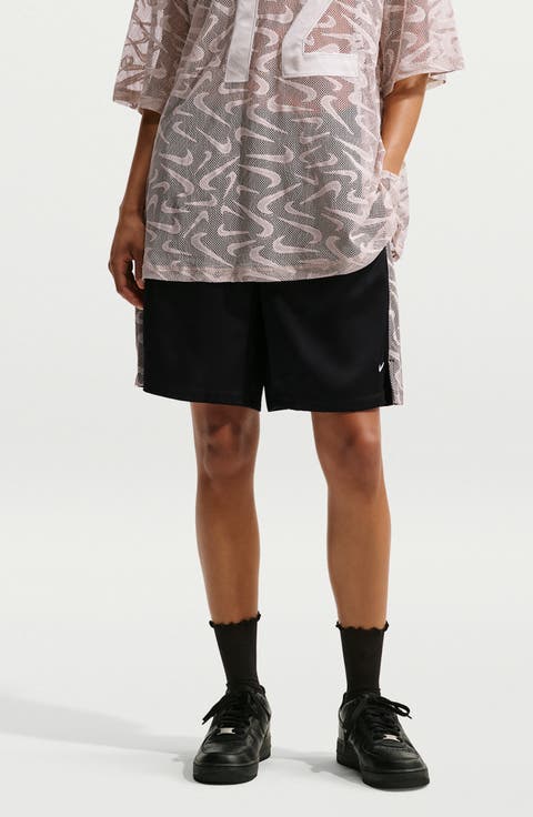 Mesh Panel Shorts
