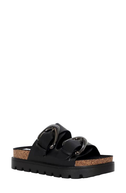 Carissa Buckle Slide Sandal (Women)