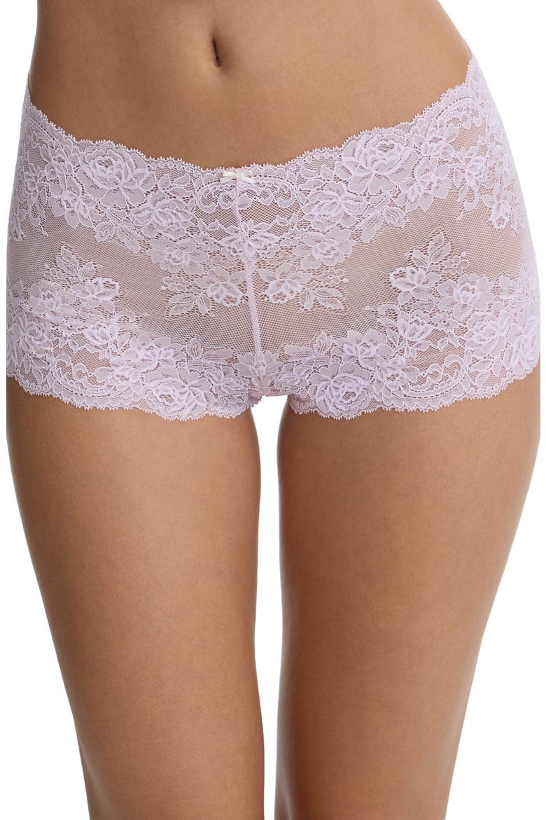 Captivate Lace Boyshorts, Main, color, LILAC PINK