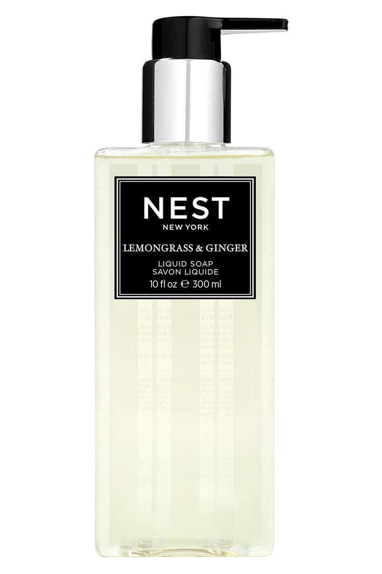 Lemongrass & Ginger Liquid Soap, Main, color, NO COLOR