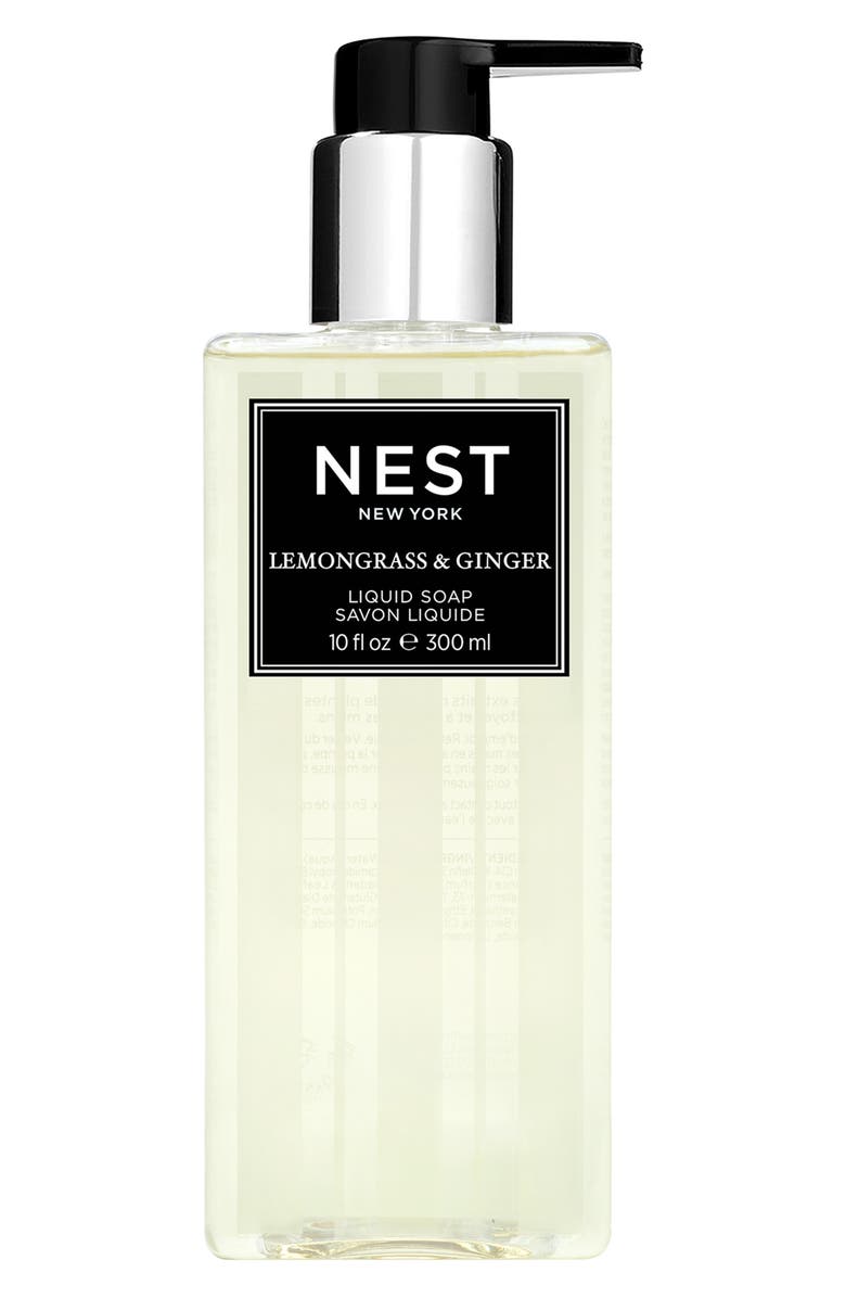 NEST New York Lemongrass & Ginger Liquid Soap, Main, color,