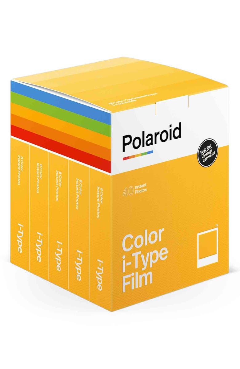 Polaroid 5-Pack i-Type Instant Color Film, Main, color,