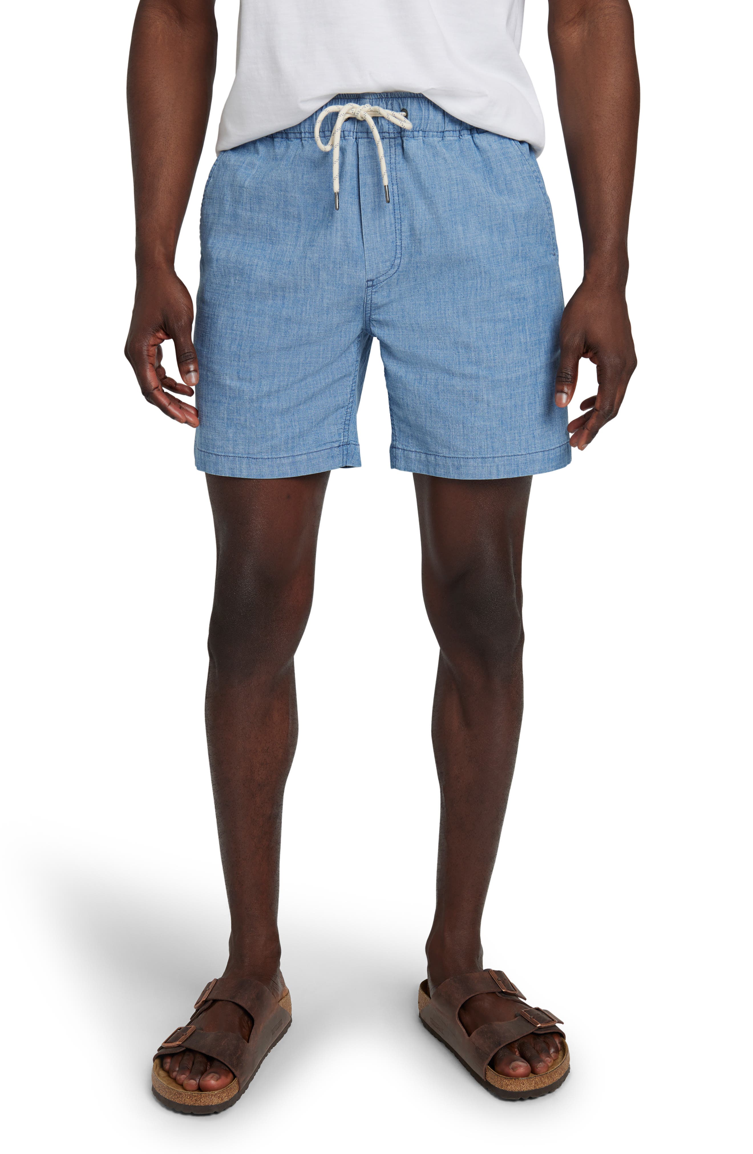 Faherty Essential Chambray Shorts
