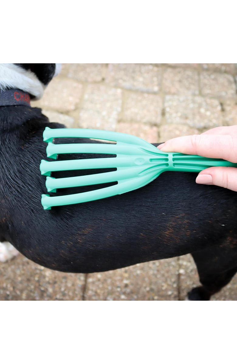 PetKORE Deshedding Tool For Medium Sized Dogs, Alternate, color, Green