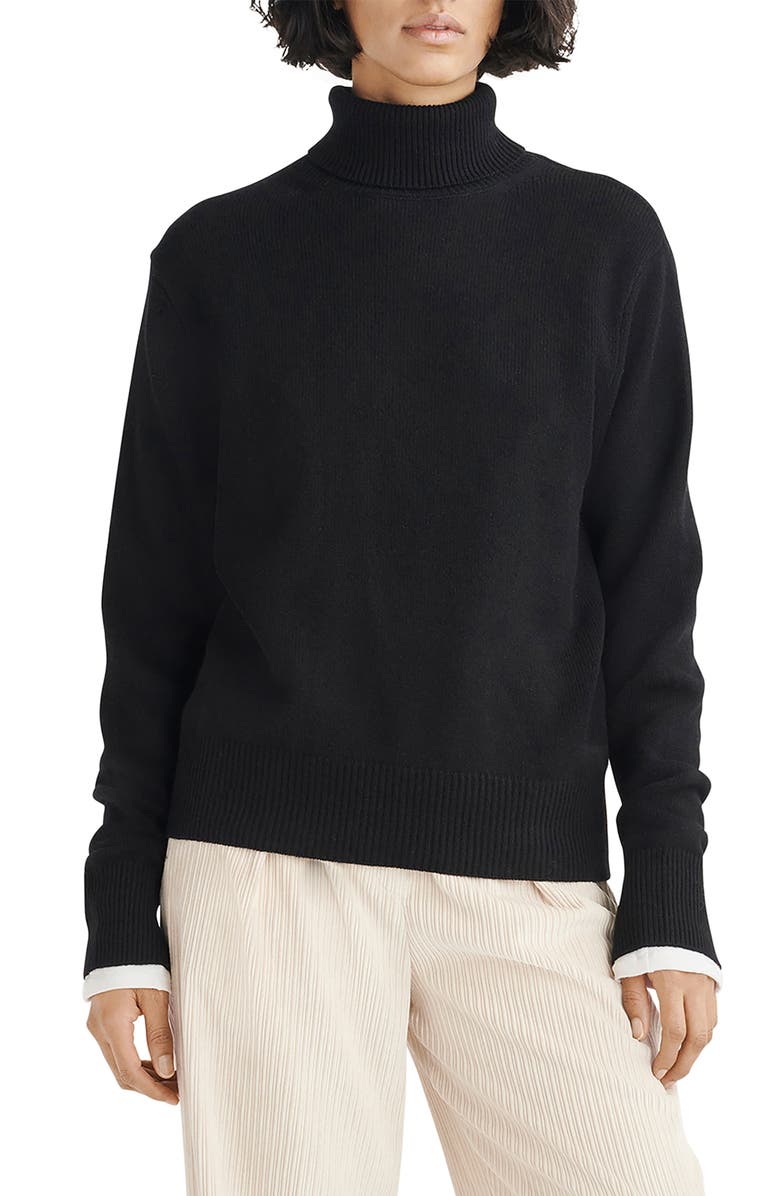 rag & bone Talan Turtleneck Cashmere Sweater, Main, color, 