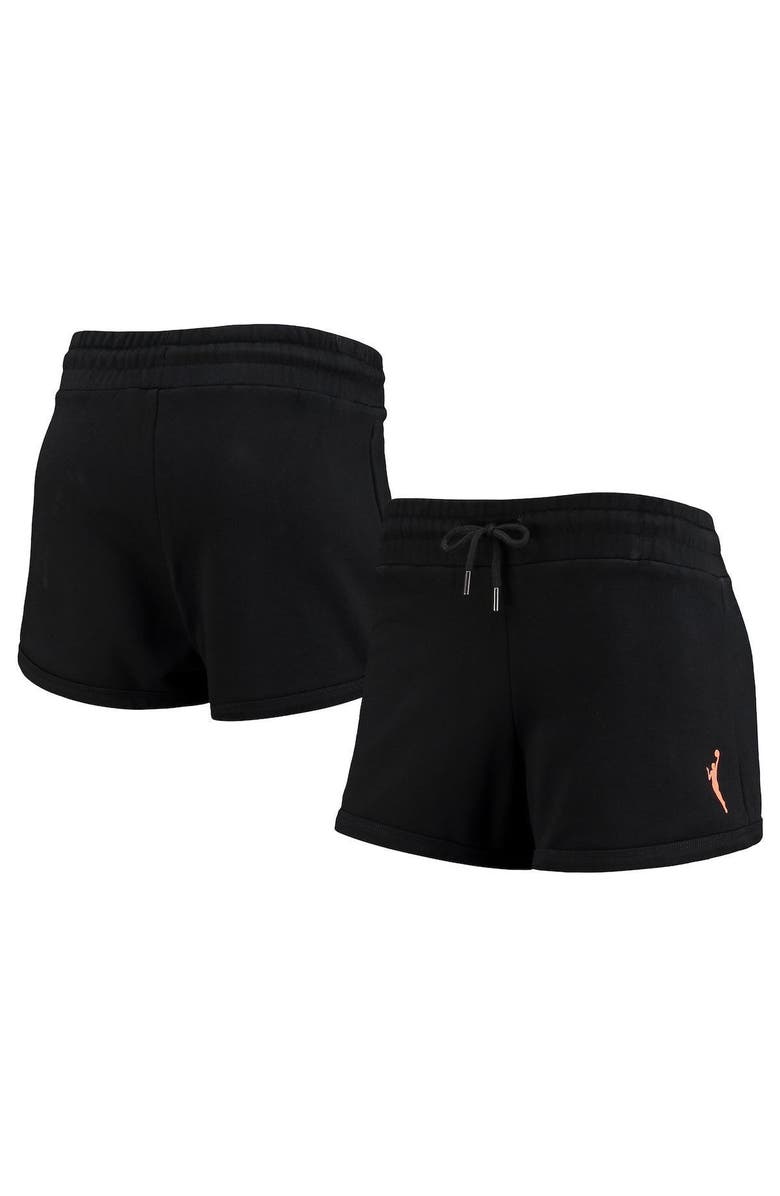 Ted Williams Card Company Women's Black WNBA Chill Shorts, Main, color, 