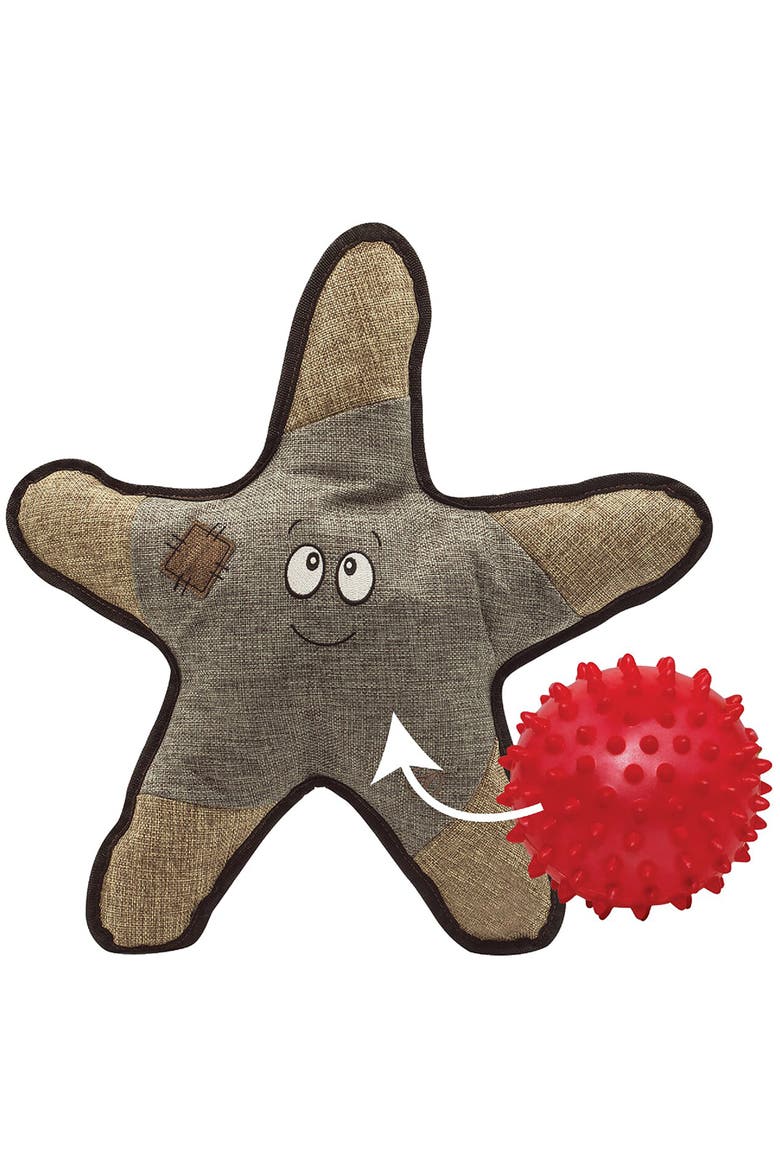 Plush Dog Toy, Alternate, color, Multicolored