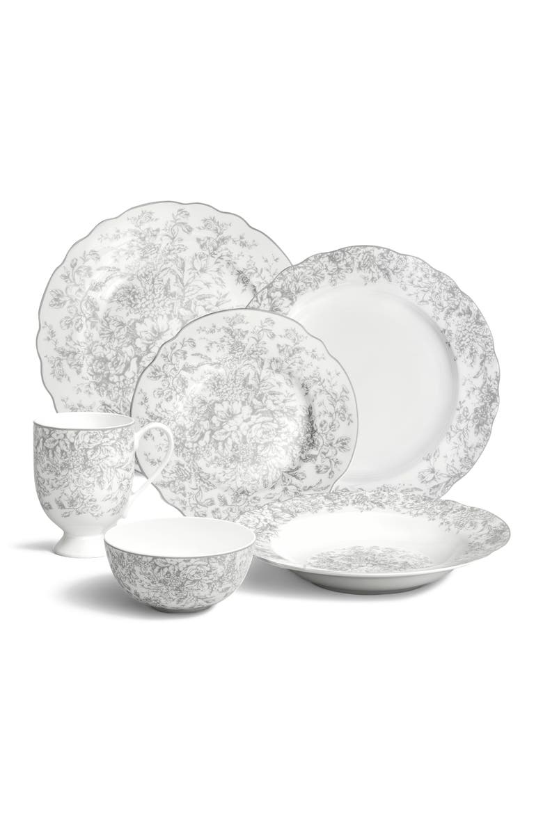 Martinelli Natur Plate, Alternate, color, White