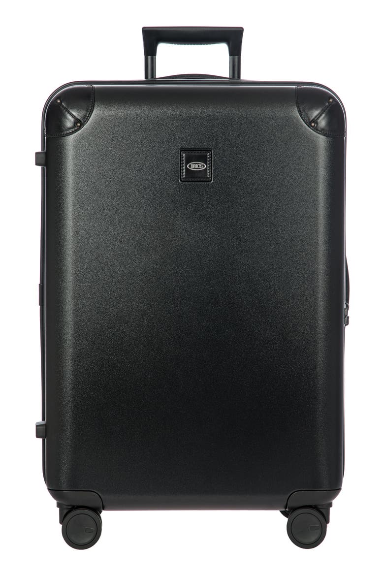 Amalfi 27" Spinner Suitcase, Main, color, BLACK/ BLACK