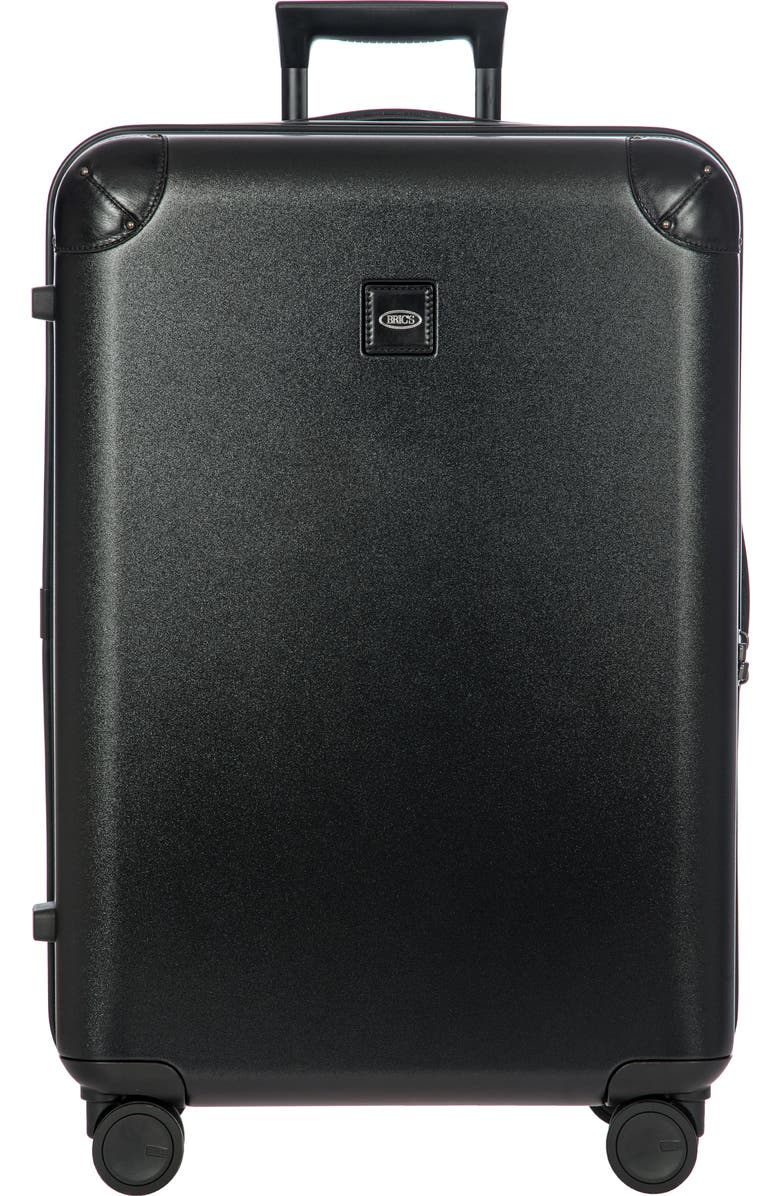 Bric's Amalfi 27" Spinner Suitcase, Main, color, Black/ Black
