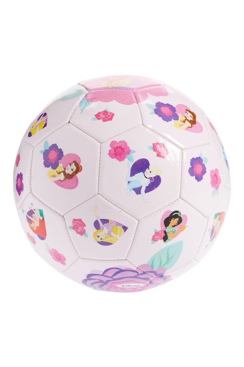 x Disney Princesses Soccer Ball, Main, color, PINK COMBO