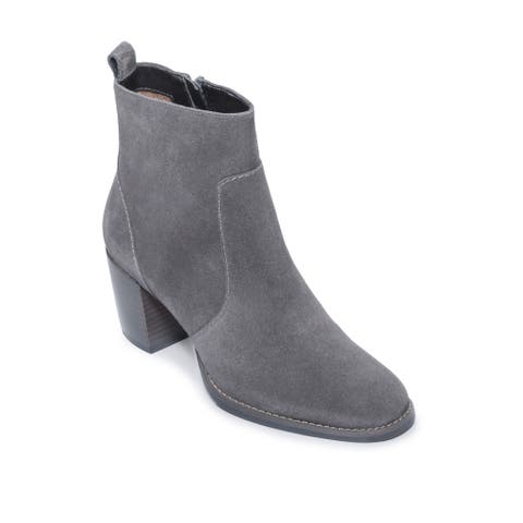 Gray and black boots best sale