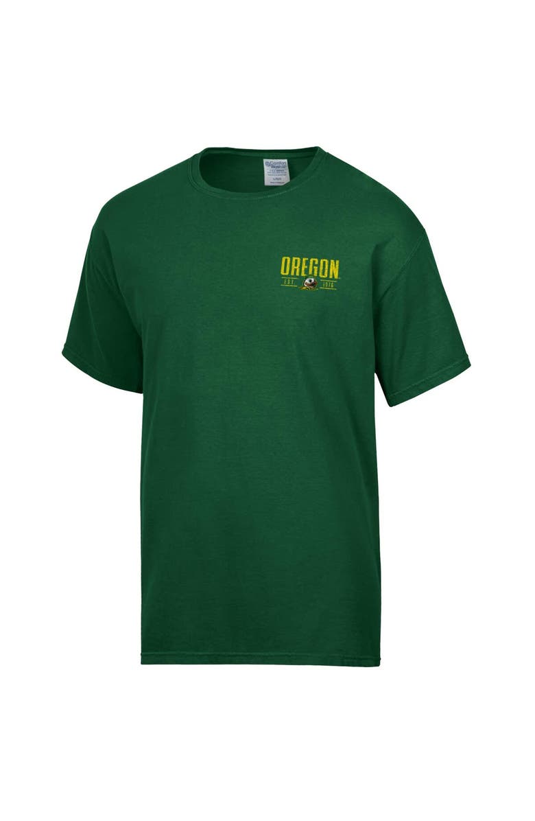ComfortWash Men's ComfortWash Green Oregon Ducks Big Name T-Shirt, Alternate, color, Green