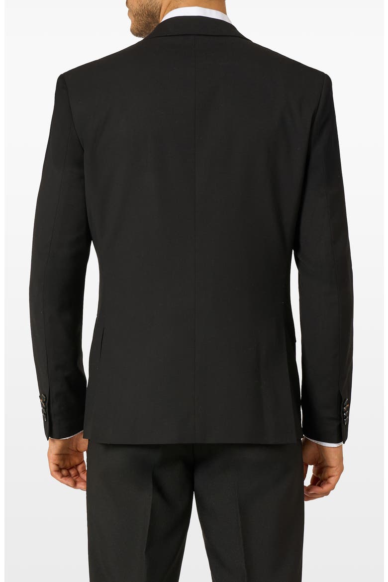 x Minecraft Daily Slim Fit Black Suit Jacket, Alternate, color, BLACK