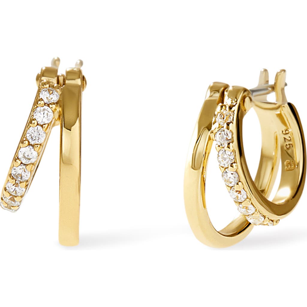 Ana Luisa Toda Mini Double Hoop Earrings