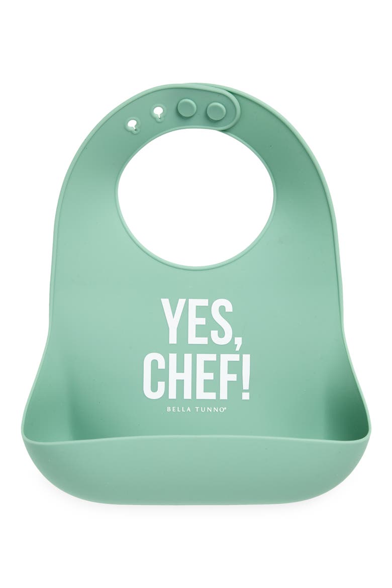 Yes Chef Wonder Bib, Main, color, GREEN MULTI