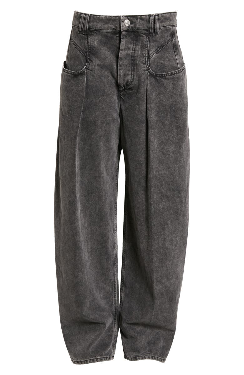 Isabel Marant Vetea Wide Leg Baggy Nonstretch Jeans, Alternate, color, 